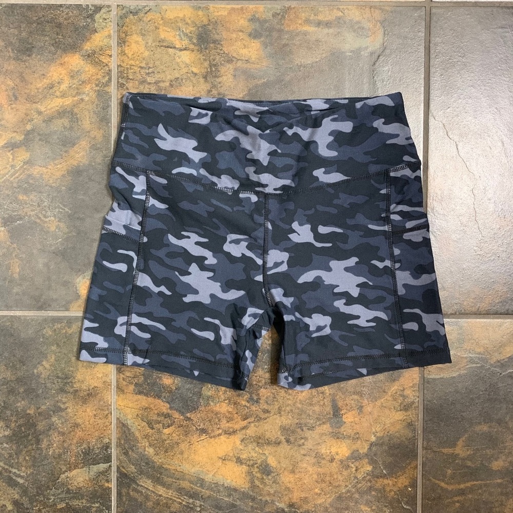 Brand new, never worn biker shorts. Size M.